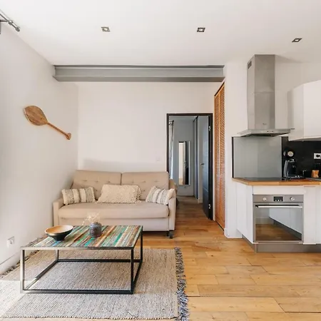 Apartmán T2 Les Alteas - Cozy & Modern - Quiet Area - Center Biarritz